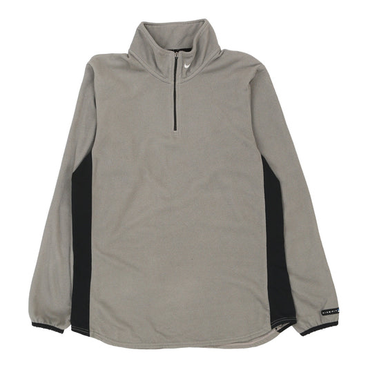 Nike Fleece - Large Grey Polyester