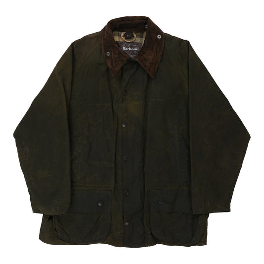 Vintage Beaufort Barbour Wax Jacket - XL Khaki Cotton