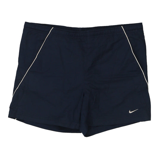 Vintage navy Nike Sport Shorts - mens medium