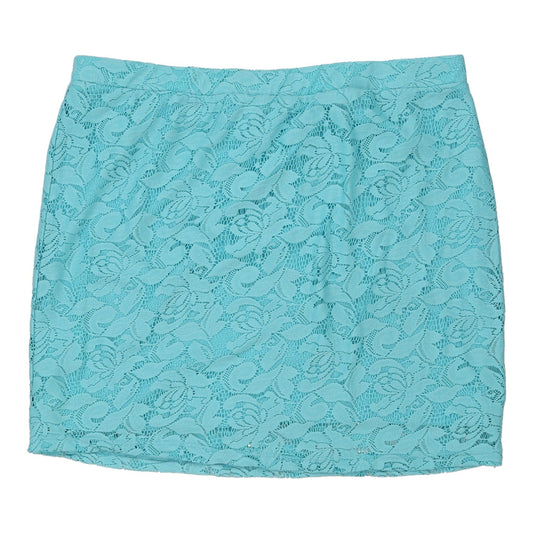 Vintage blue Laura T. Skirt - womens large