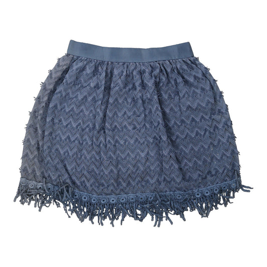 Vintage blue Unbranded Skirt - womens medium