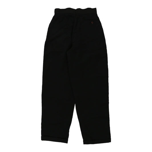 Vintage black Unbranded Trousers - womens 26" waist