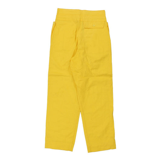 Vintage yellow Unbranded Trousers - womens small