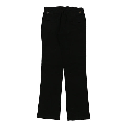 Vintage black Unbranded Trousers - womens 30" waist