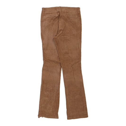 Vintage brown Unbranded Cord Trousers - womens 30" waist