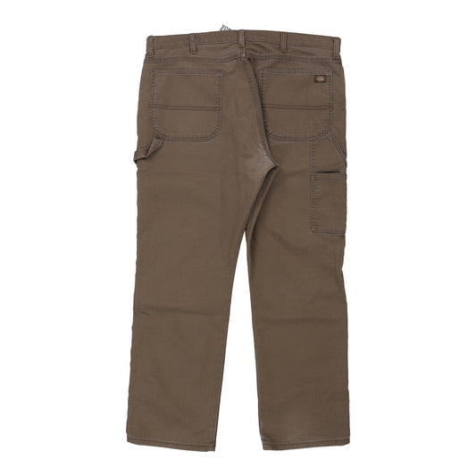 Vintage Dickies Carpenter Trousers - 38W 30L Brown Cotton