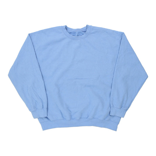 Vintage blue Unbranded Sweatshirt - mens large