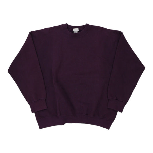 Vintage purple Made in USA Pro Spirit Sweatshirt - mens xx-large