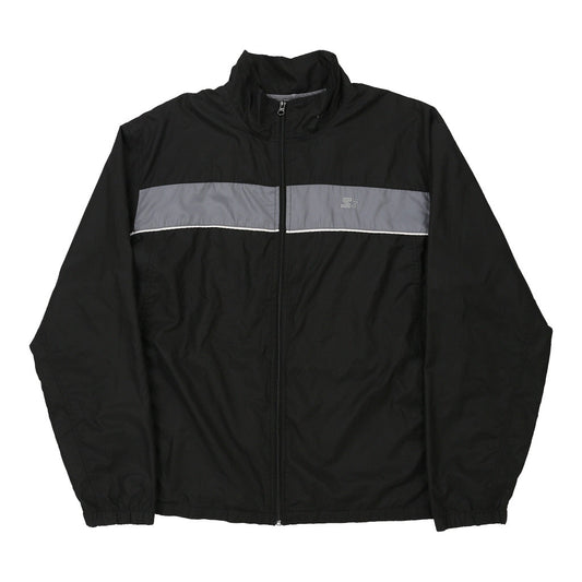 Vintage Starter Jacket - 2XL Black Polyester