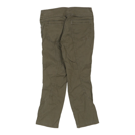 Vintage khaki Unbranded Trousers - womens 30" waist
