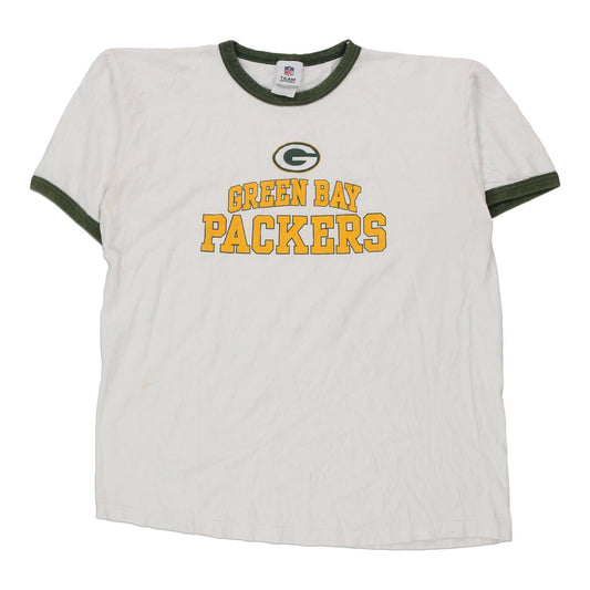Vintage white Green Bay Packers Nfl T-Shirt - mens large