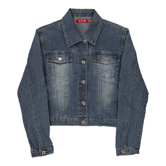 Vintage blue Y2K Xfn Denim Jacket - womens medium