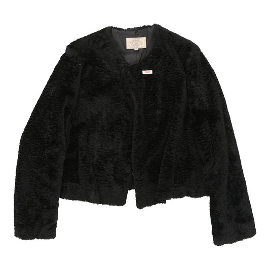 Armani Jeans Jacket - Medium Black Polyester Blend