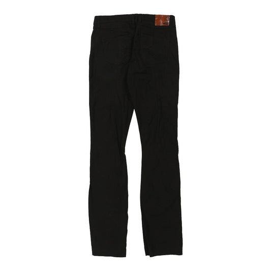 Vintage Patrizia Pepe Trousers - 32W UK 10 Black Cotton