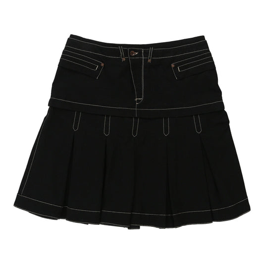 Vintage black Ekle Skirt - womens 34" waist
