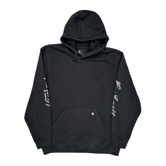 Carhartt Hoodie - XL Black Cotton Blend