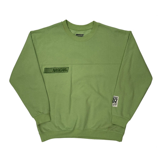 Daytona 500 Nascar Graphic Sweatshirt - XL Green Cotton Blend