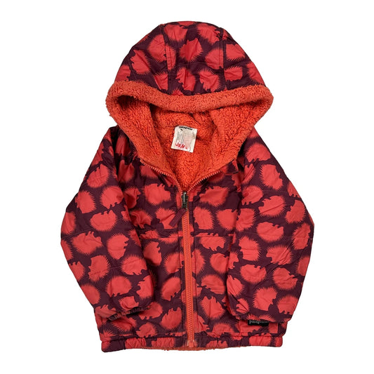 Age 1 Patagonia Jacket - 2XS Red Polyester