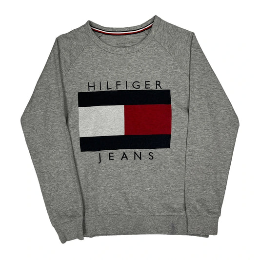Tommy Hilfiger Sweatshirt - Small Grey Cotton