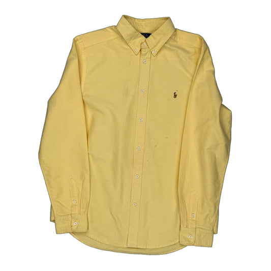 Polo By Ralph Lauren Shirt - XL Yellow Cotton