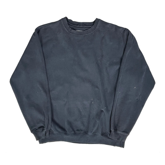 Vintage Carhartt Sweatshirt - XL Grey Cotton Blend