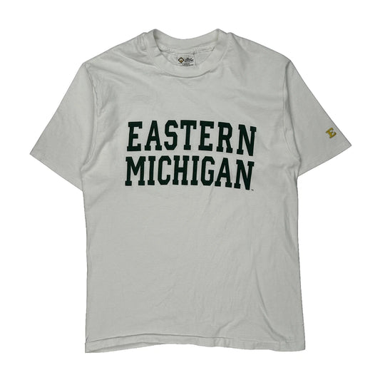 Eastern Michigan The Cotton Exchange College T-Shirt - Large White Cotton