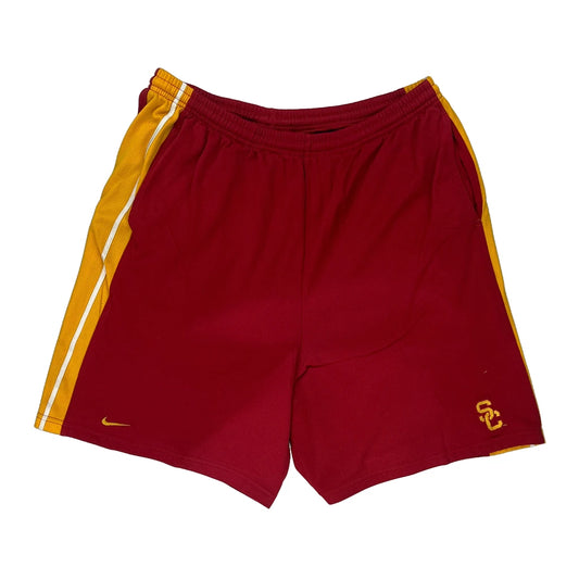 USc Trojans Nike Sport Shorts - Medium Red Polyester