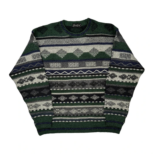 Claudio Jumper - XL Blue Wool Blend