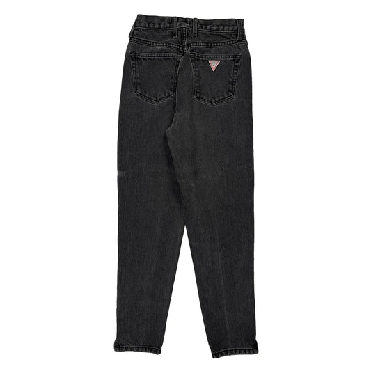 Vintage Guess Jeans - 25W UK 6 Black Cotton