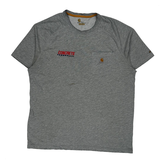 Carhartt T-Shirt - XL Grey Cotton