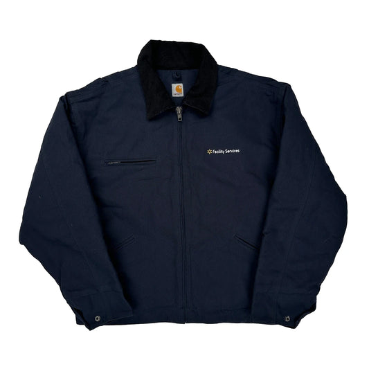 Facility Services Carhartt Jacket - 2XL Navy Cotton