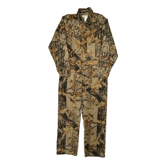 Vintage Deer River Boiler Suit - Medium Camo Cotton