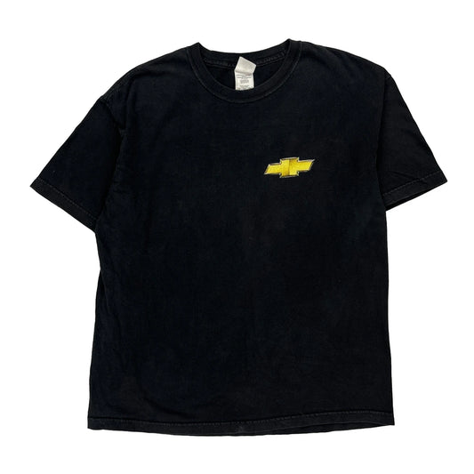 Chevrolet Diamond Star Graphic T-Shirt - XL Black Cotton