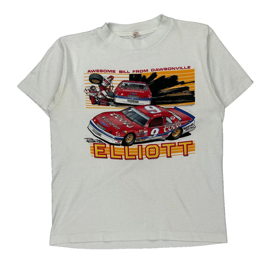 Awesome Bill From Dawsonville Chase Authentics Nascar T-Shirt - Medium Red Cotton