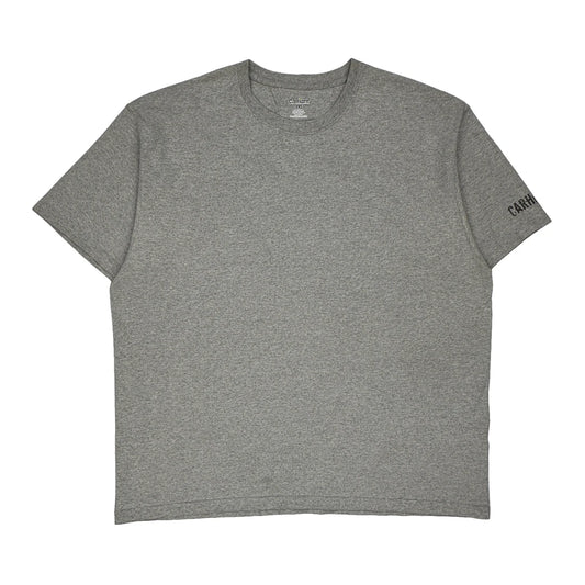 Carhartt T-Shirt - 2XL Grey Cotton Blend