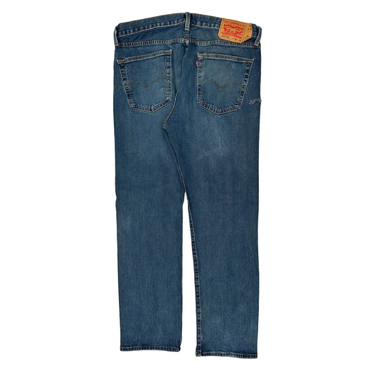 501 Levis Jeans - 36W 31L Light Wash Denim