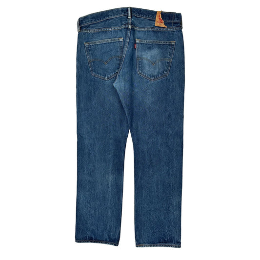 501 Levis Jeans - 36W 30L Dark Wash Denim