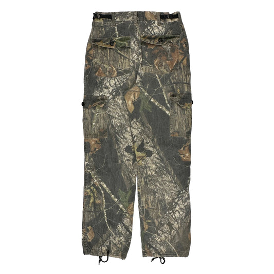 Vintage Field & Stream Camo Cargo Trousers - 28W UK 10 Camo Cotton Blend