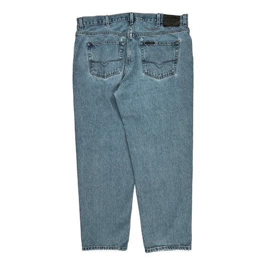 Harley Davidson Jeans - 40W 32L Light Wash Cotton