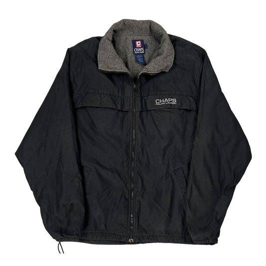 Chaps Ralph Lauren Jacket - Large Black Polyester