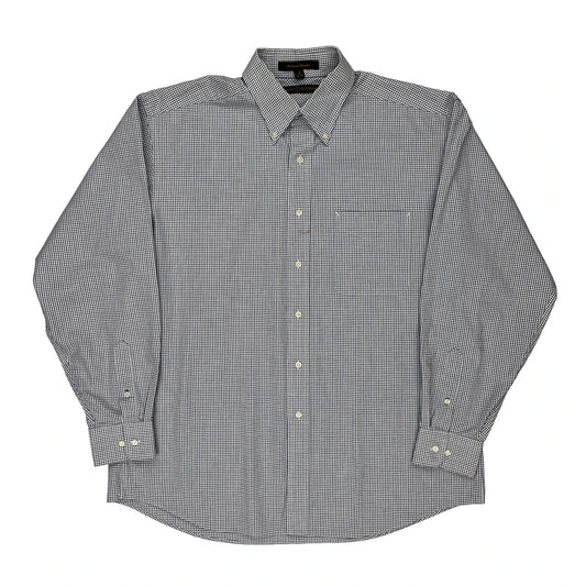 Tommy Hilfiger Checked Shirt - Large Blue Cotton