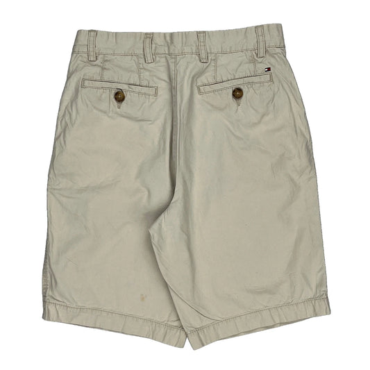 Tommy Hilfiger Shorts - 29W UK 10 Beige Cotton