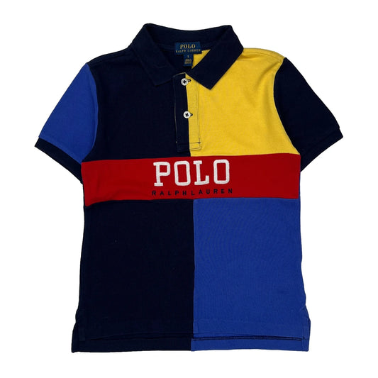 Vintage Age 5 Polo By Ralph Lauren Polo Shirt - Small Multicoloured Cotton