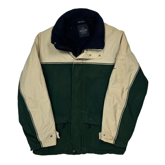 Nautica Jacket - Medium Beige Cotton Blend