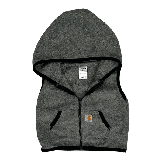 Age 9 Months Carhartt Fleece Gilet - 3XS Grey Polyester