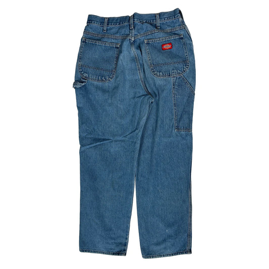 Dickies Carpenter Jeans - 30W 27L Blue Denim