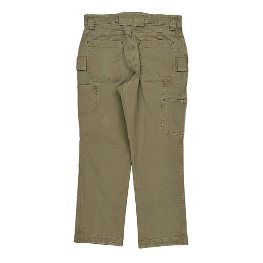 Dickies Carpenter Trousers - 32W 30L Beige Cotton
