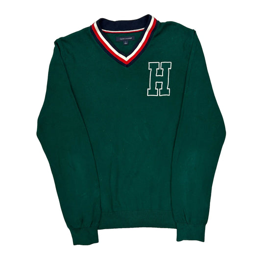 Tommy Hilfiger Jumper - Medium Green Cotton