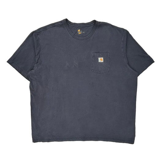 Carhartt T-Shirt - 3XL Blue Cotton