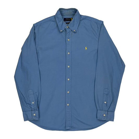 Polo By Ralph Lauren Shirt - Medium Blue Cotton
